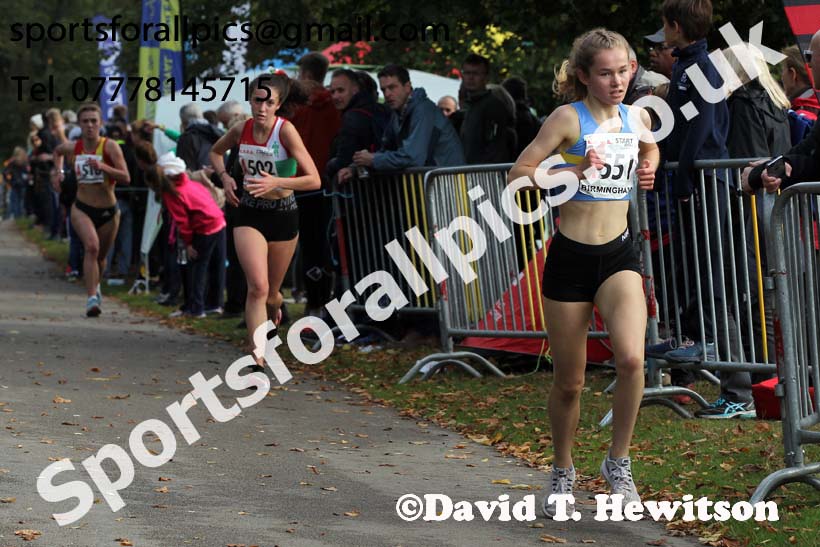 Womens under-17 3 stage road relay, 2019 ERRA 6 and 4 Stage Relay and Young Athletes.  Photo: David T. Hewitson/Sports for All Pics